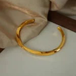 Auric Curve Band Bracelet - Image 12
