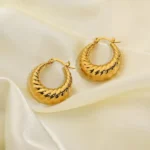 Swirl Wave Earrings