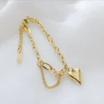 Heartlink Chain Bracelet
