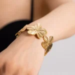 GoldLily Glow Cuff Bracelet - Image 4