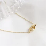 Tied Heart pendant Necklace