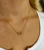 Tied Heart pendant Necklace - Image 9