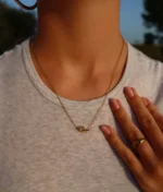 Tied Heart pendant Necklace - Image 7