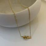 Tied Heart pendant Necklace - Image 2