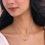 Tied Heart pendant Necklace - Image 3
