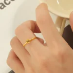 Tiny Bloom Finger Ring - Image 4