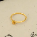 Tiny Bloom Finger Ring - Image 2
