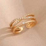 Liora X Shine Adjustable Finger Ring
