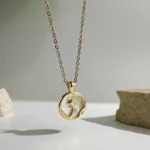 Ivory Rose Embrace Necklace - Image 2