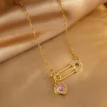 LoveLock Pin Necklace - Image 6