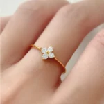 Posy Bloom Finger Ring - Image 5