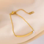 Softline Bar Anklet - Image 2