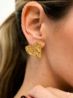 Crushed Heart Earring - Image 9