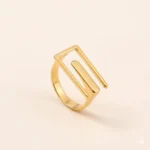 Monolith Statement Adjustable Finger Ring