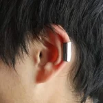 Minimal Tube Clip Earring - Image 5