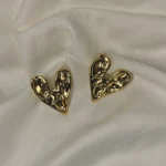 Crushed Heart Earring - Image 4