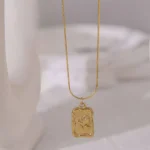 Nectar Medallion Pendant Necklace - Image 2