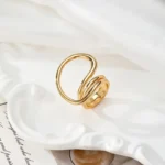 Tidal Wrap Adjustable Finger Ring