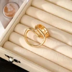 Tidal Wrap Adjustable Finger Ring - Image 9
