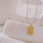 Nectar Medallion Pendant Necklace - Image 4