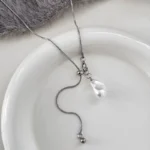 Luna Stone Drop Necklace - Image 12