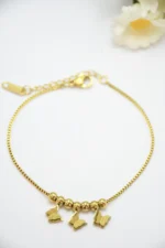 Flutter Trio Anklet - Image 4