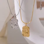 Nectar Medallion Pendant Necklace - Image 10