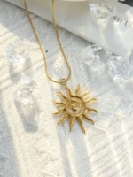 Ancient Solar Pendant Necklace - Image 7