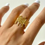 Distortion Flow Adjustable Finger ring - Image 5