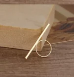 Axiom Gold Bar Finger Ring - Image 2