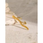 Mono Wave Adjustable Finger Ring - Image 9