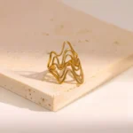 Ripple Effect Adjustable Finger Ring - Image 2