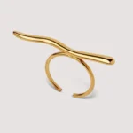 Mono Wave Adjustable Finger Ring - Image 6