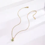 Tranquil Dewdrop Pendant Necklace - Image 7