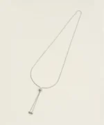 Double-Drop Lariat Necklace - Image 4