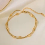Grain Beaded Anklet