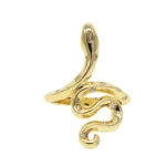 Twisting Serpent Adjustable Finger Ring - Image 7