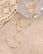 Cascade Fine Line Necklace - Image 3