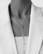 Double-Drop Lariat Necklace - Image 6