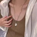 Luna Stone Drop Necklace - Image 7