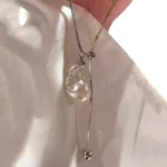 Luna Stone Drop Necklace - Image 10