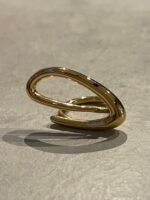 Paperclip Curve Adjustable Finger Ring - Image 7