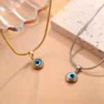 Evil Eye Pendant Necklace - Image 4