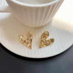 Crushed Heart Earring - Image 2