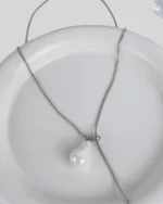 Luna Stone Drop Necklace - Image 3
