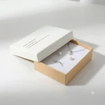 White and Cream Premium Jewelry Box