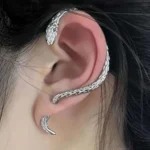Serpentina Curve Earring - Image 4