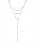 Cascade Fine Line Necklace - Image 10