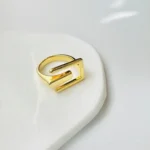 Monolith Statement Adjustable Finger Ring - Image 4