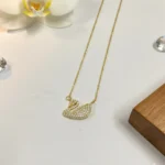 Swan Sparkle Elegance Necklace - Image 5